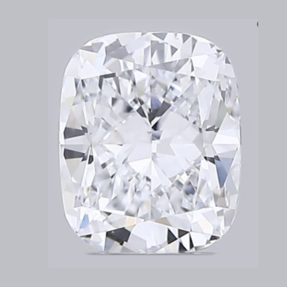 2.00 ct. Cushion Lab Grown Diamond D Color