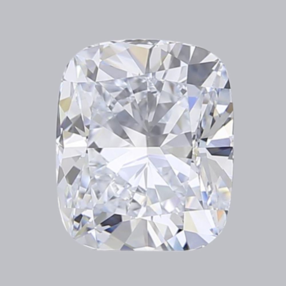 3.08 ct. Cushion Lab Grown Diamond F Color