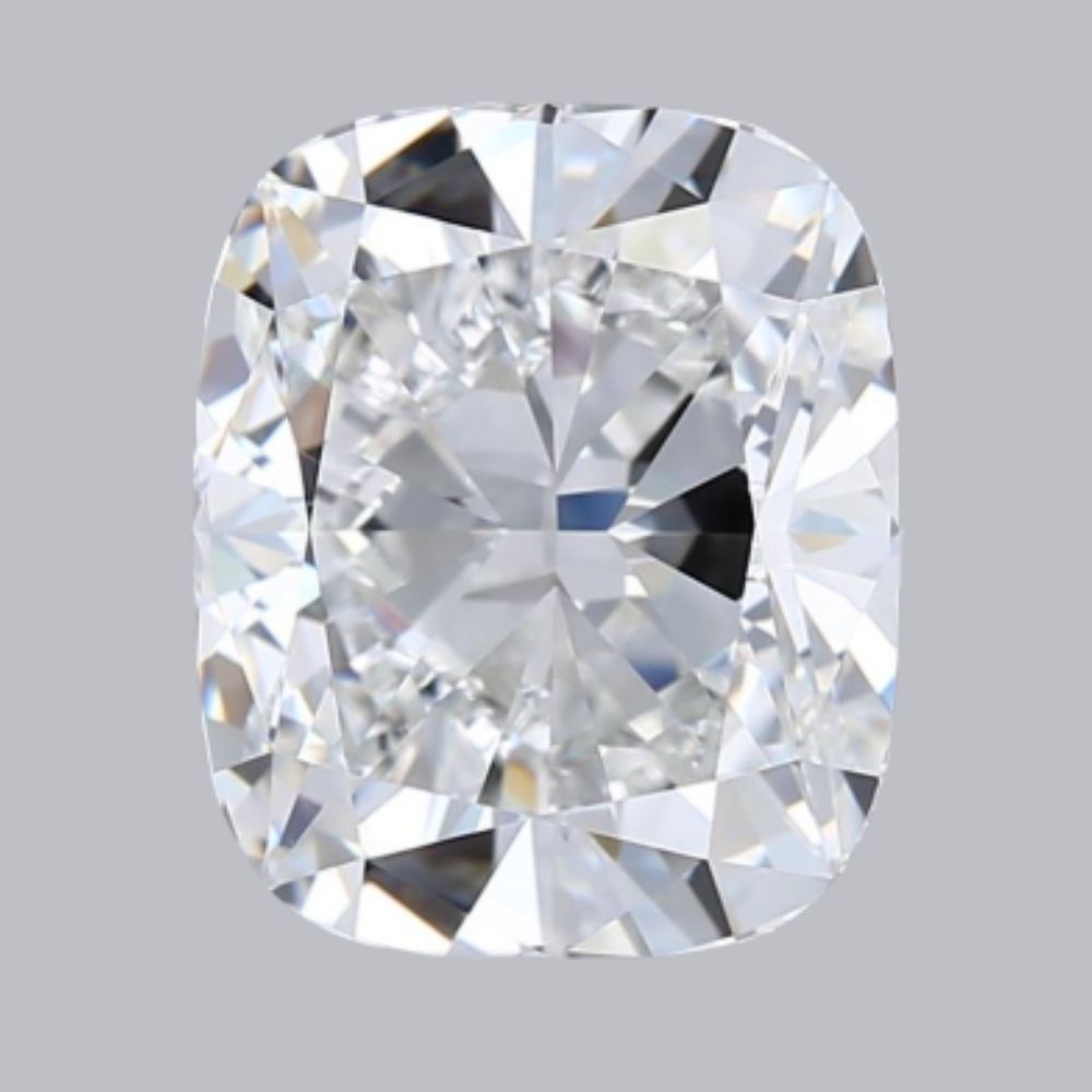 3.02 ct Cushion Lab Grown Diamond E Color