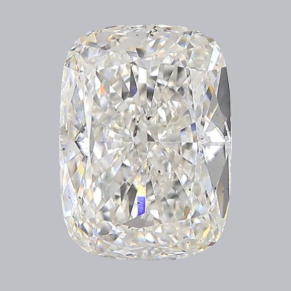 3.02 ct. Cushion Lab Grown Diamond F Color