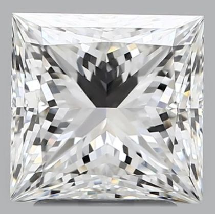 2.77 ct. Princess Lab Grown Diamond