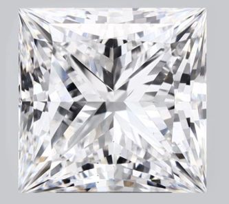 5.02 ct. Princess Lab Grown Diamond