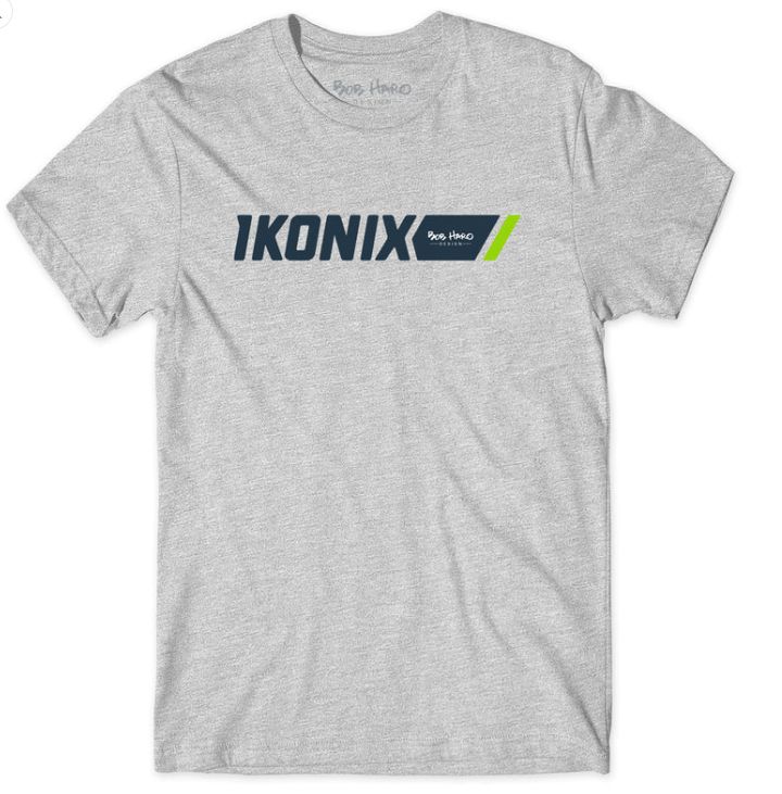 ​Le T-shirt IKONIX Bob Haro Séries Gris