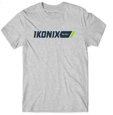 ​Le T-shirt IKONIX Bob Haro Séries Gris