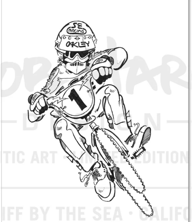 Estampe Bob Haro  Édition Limitée 042