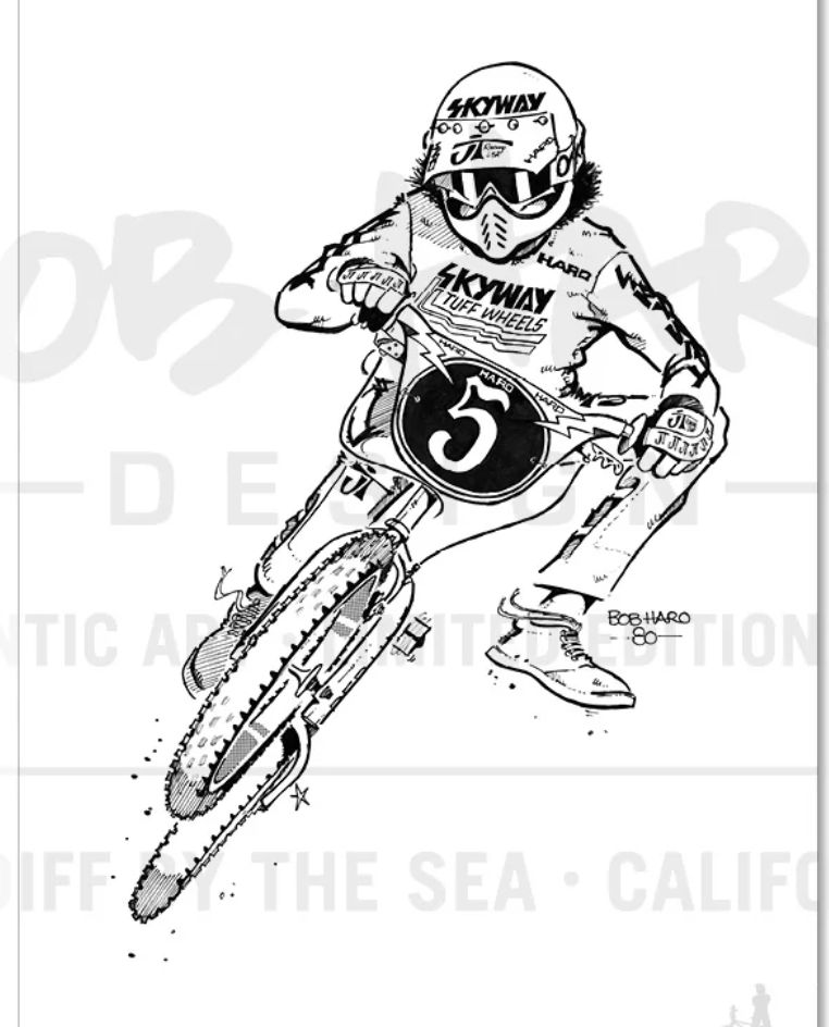 Estampe Bob Haro  Édition Limitée 044