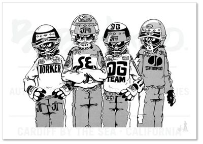 Lot de 11 Estampes Bob Haro  Édition Limitée.