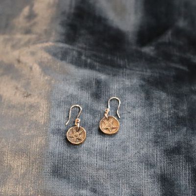 Spiral Star Earrings