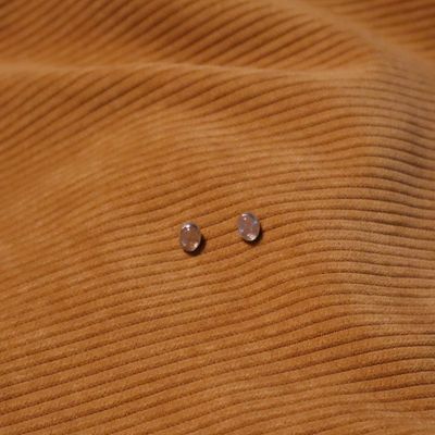 Golden Rutilated Quartz Studs