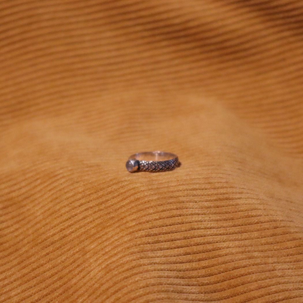 Moonstone Scale Ring