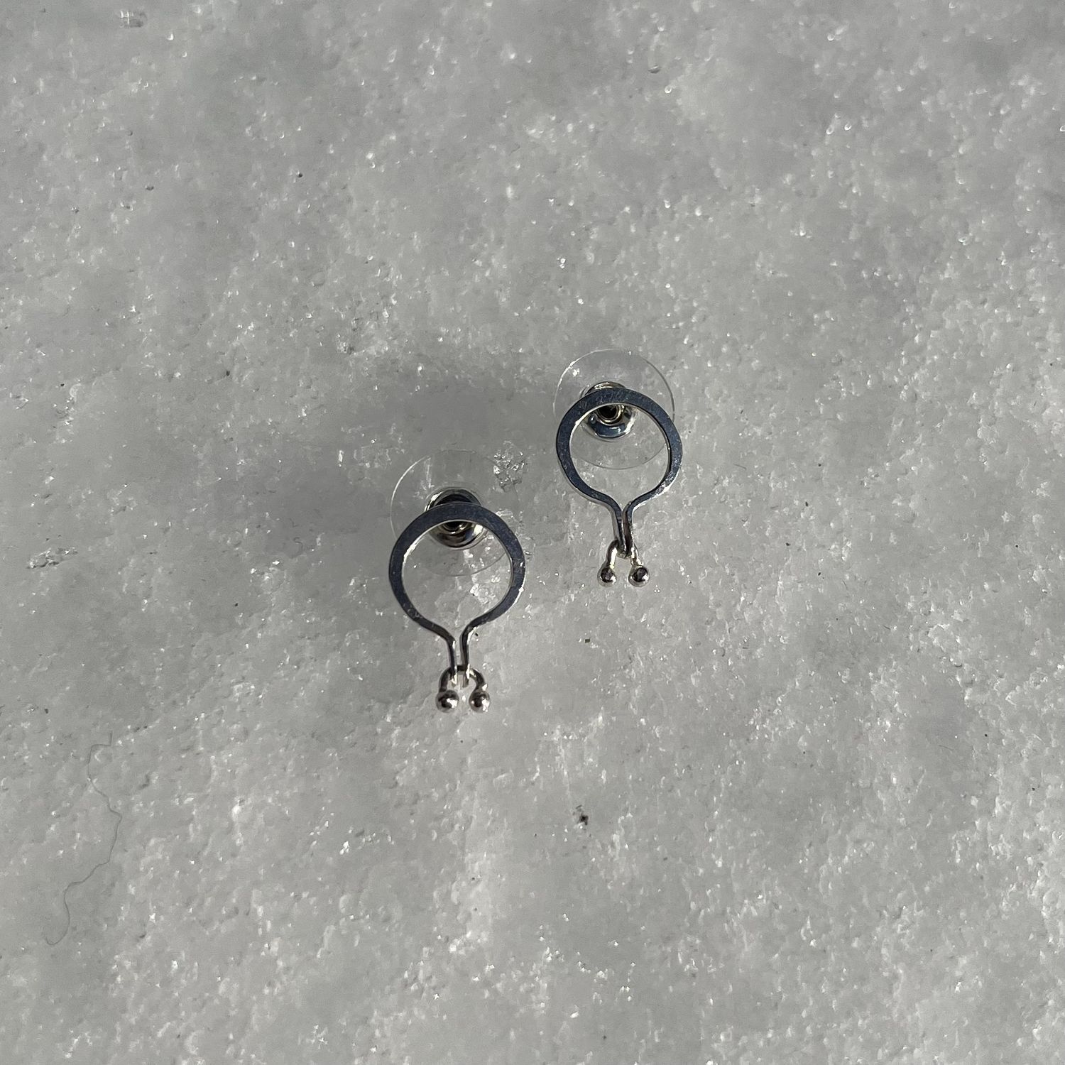 Single Link Earrings