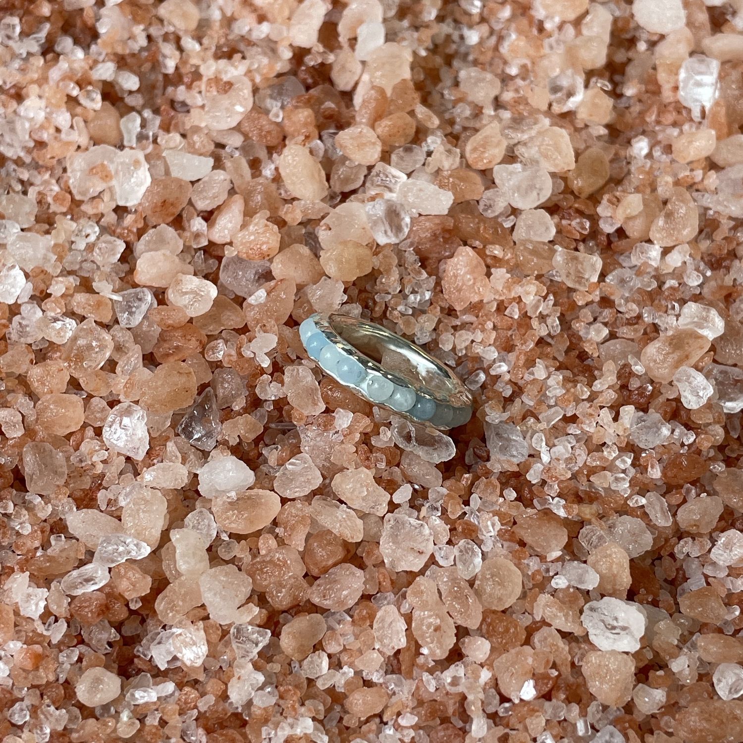 Noors, Material: aquamarine, Size: Size 5