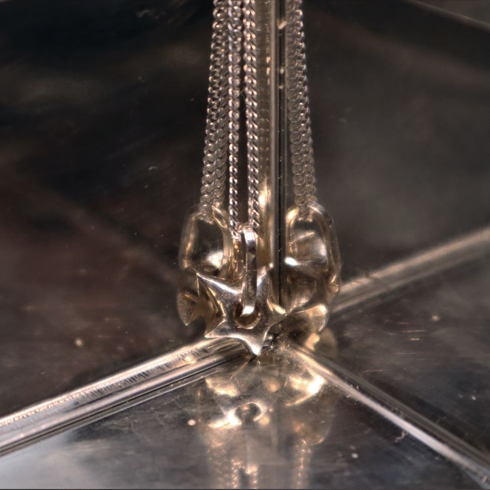 Pierced Star Charm Necklace