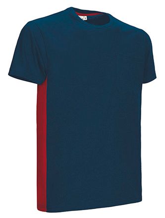 Camiseta Thunder azul marino orión-rojo loto
