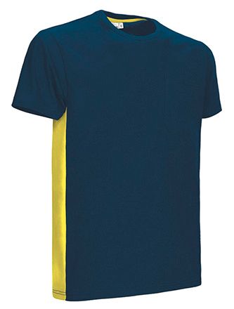 Camiseta Thunder azul marino orión-amarillo limón