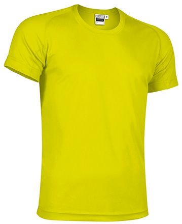 Camiseta Resistance amarillo flúor