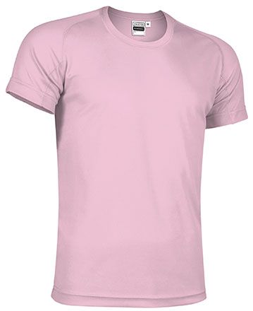 Camiseta Resistance rosa pastel