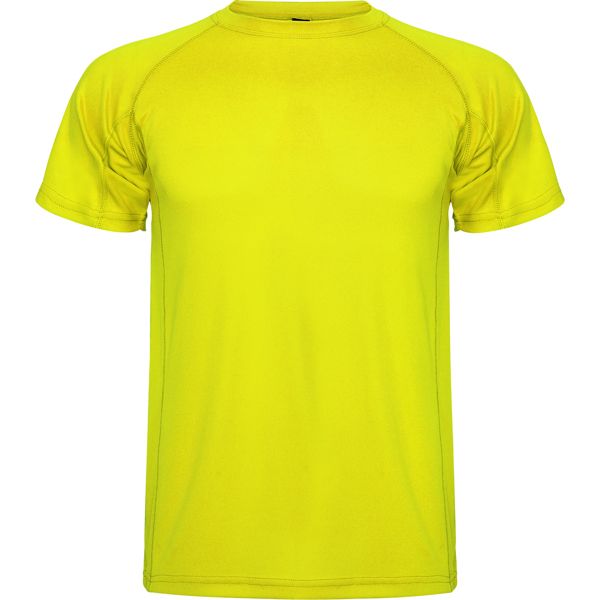 Camiseta Montecarlo amarillo fluor