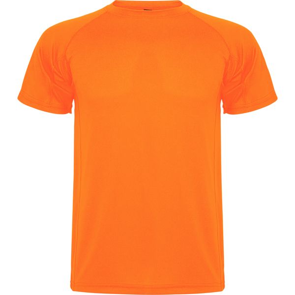 Camiseta Montecarlo naranja fluor