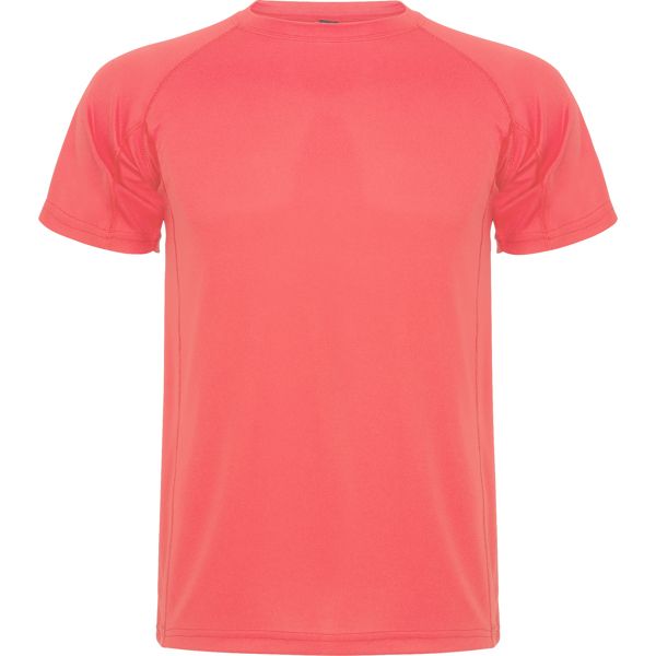 Camiseta Montecarlo coral fluor
