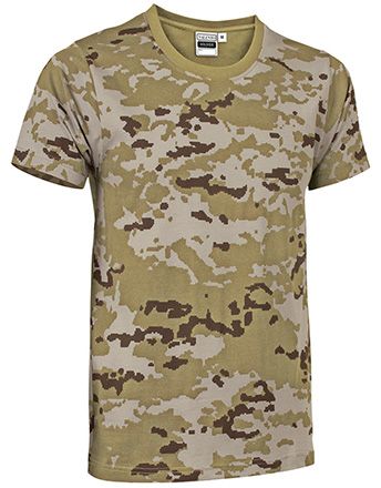 Camiseta Soldier pixelado árido
