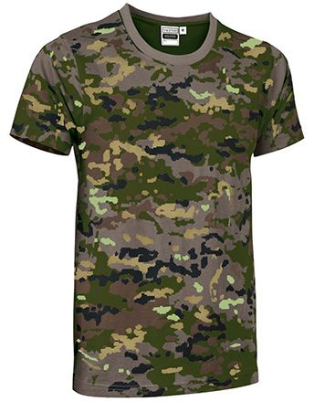 Camiseta Soldier pixelado boscoso