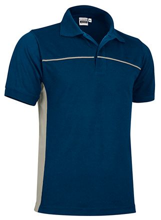 Polo Thunder azul marino orión-beige arena