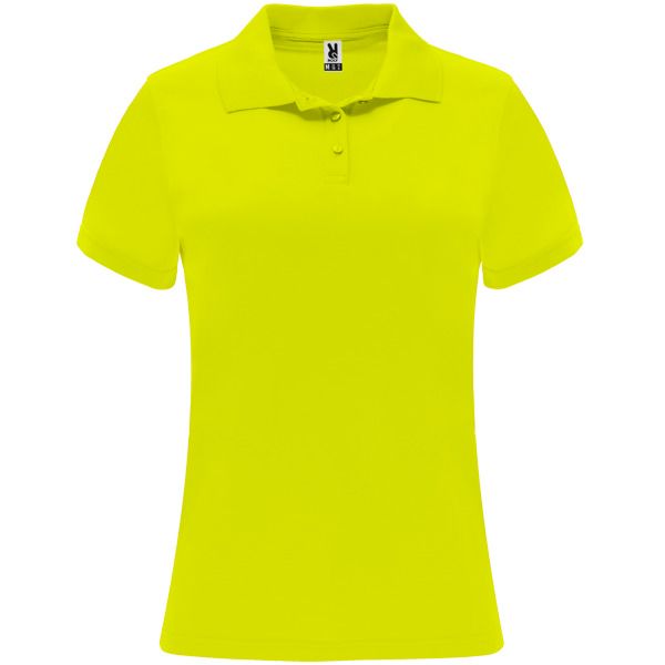 Polo Monzha Woman amarillo fluor