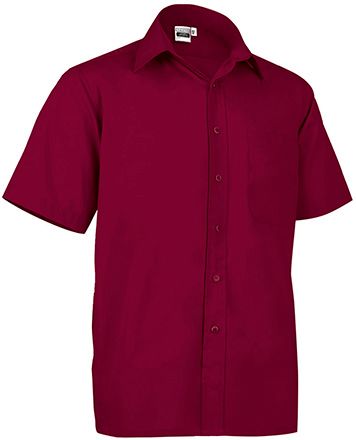 Camisa Oporto granate caoba