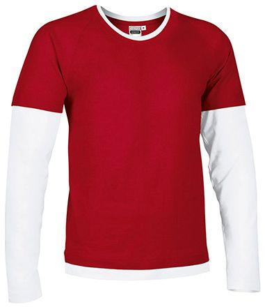 Camiseta Denver rojo loto-blanco