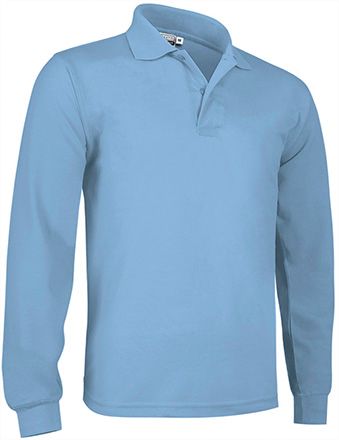 Polo Predator azul celeste