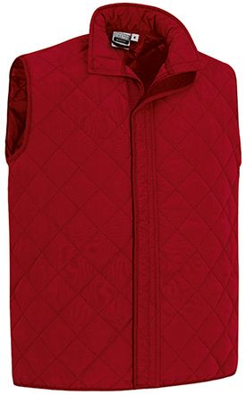 Chaleco Barens rojo loto