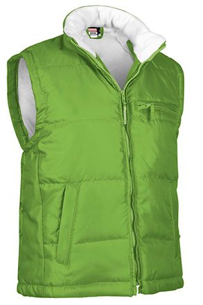 Chaleco Montana verde manzana-blanco