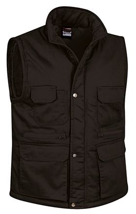 Chaleco Reporter negro