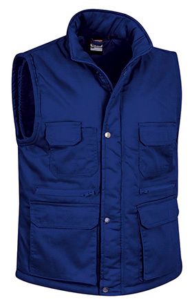 Chaleco Reporter azul azulina