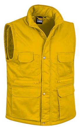 Chaleco Reporter amarillo girasol