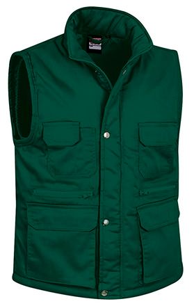 Chaleco Reporter verde botella