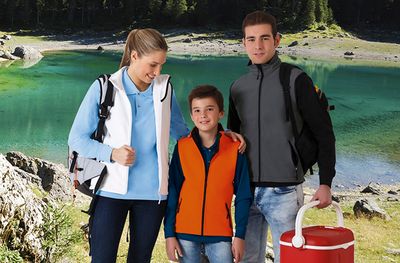 Chaleco Tundra con gran variedad de colores, ropa laboral, textil promocional, ropa deportiva y actividades al aire libre.