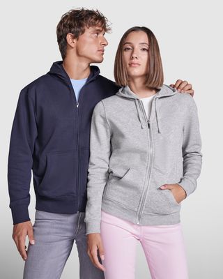 Sudadera unisex Montblanc con cremallera frontal y capucha.