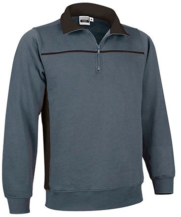 Sudadera Thunder gris cemento-negro