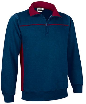 Sudadera Thunder azul marino orion-granate caoba