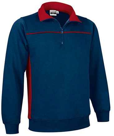Sudadera Thunder azul marino orión-rojo loto