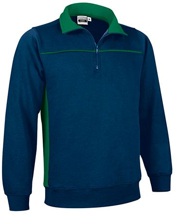 Sudadera Thunder azul marino orión-verde kelly