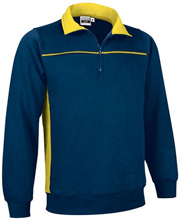 Sudadera Thunder azul marino orión-amarillo limón