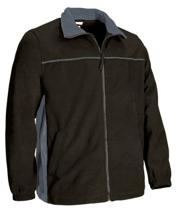 Chaqueta Polar Thunder negro-gris cemento