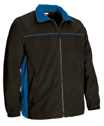 Chaqueta Polar Thunder negro-azul royal