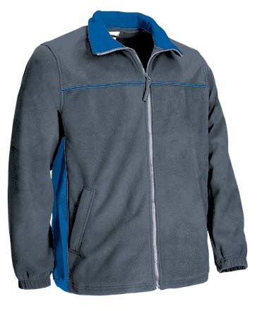 Chaqueta Polar Thunder gris cemento-azul royal