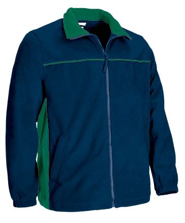 Chaqueta Polar Thunder azul marino orión-verde kelly