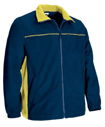 Chaqueta Polar Thunder azul marino orión-amarillo limón