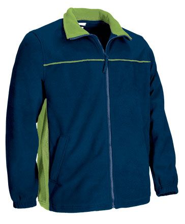 Chaqueta Polar Thunder azul marino orión-verde manzana